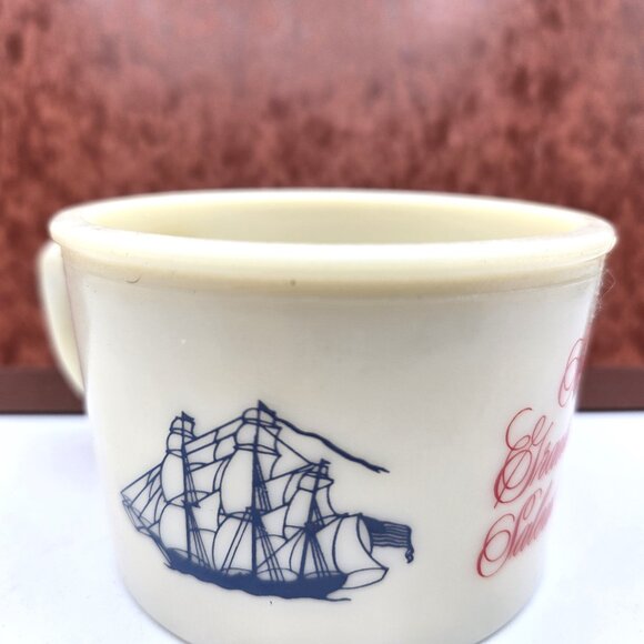 Old Spice Shaving Mug Grand Turk Ship 1786 Shulton Clifton Rare Early American - Picture 3 of 9